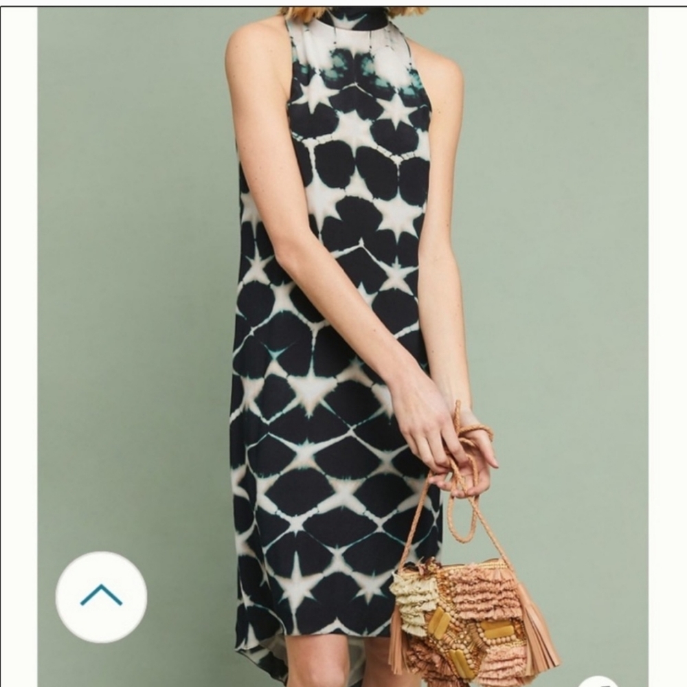 Starry Night Dezra Dress by Lauran - Anthropologie … size small ... flowy - Picture 3 of 8